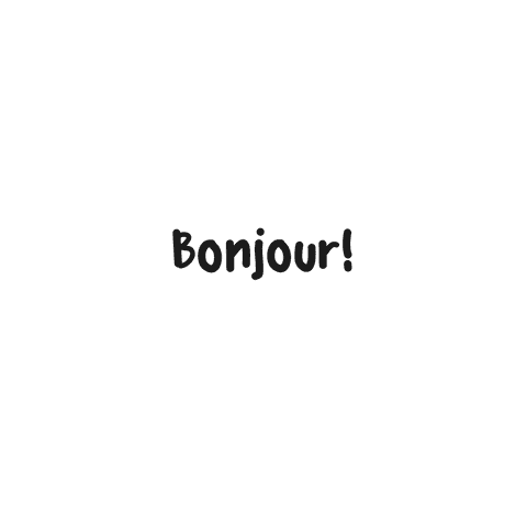 bonjour text black ink on transparent background stylish message - Download Free Stock Videos Pikwizard.com