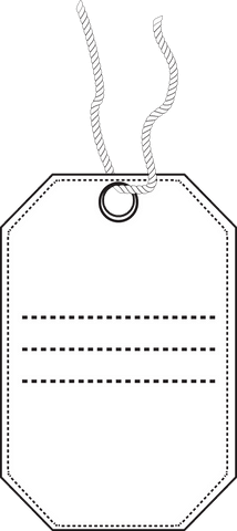 transparent white luggage tag label blank design - Download Free Stock Videos Pikwizard.com