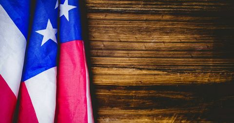 American Flag on Rustic Wooden Background - Download Free Stock Images Pikwizard.com