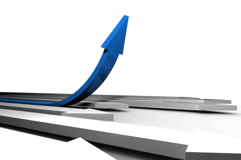 transparent arrows pointing forward emphasizing direction concept - Download Free Stock Videos Pikwizard.com