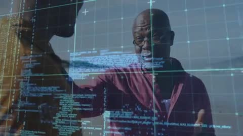 Mentor Analyzing Digital Code on Transparent Interface by Water