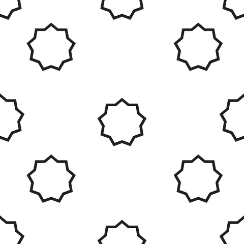 seamless repeated star pattern on transparent background - Download Free Stock Videos Pikwizard.com