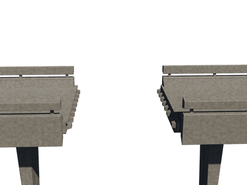 unfinished bridge with missing gap on transparent background vector - Download Free Stock Videos Pikwizard.com