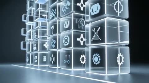 Futuristic Gears on Virtual Cubes in Digital Setting