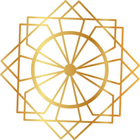 Luxurious Geometric Mandala with Golden Spokes on Transparent Background - Download Free Stock Videos Pikwizard.com