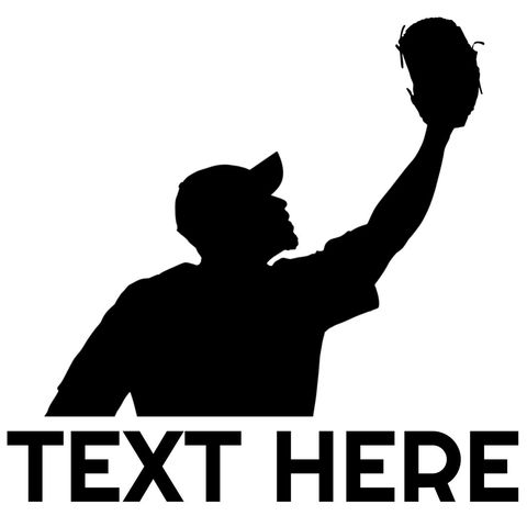 Silhouette of Athlete Holding Trophy Celebrates Victory Achievement - Download Free Stock Templates Pikwizard.com