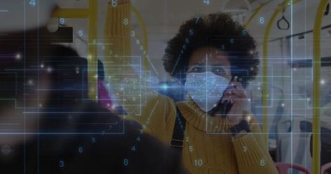 Modern Commuter Embracing Urban Mobility & Connectivity