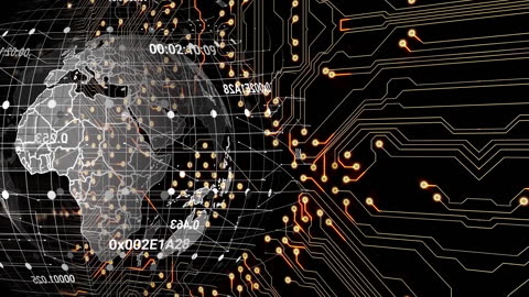 Global Data Processing with Circuit Board Elements