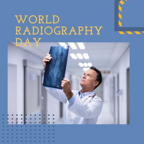 World radiography day highlighting medical imaging