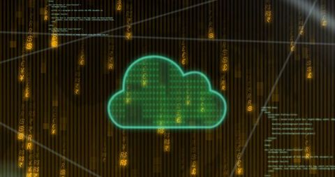 Digital cloud network with cybersecurity complexity