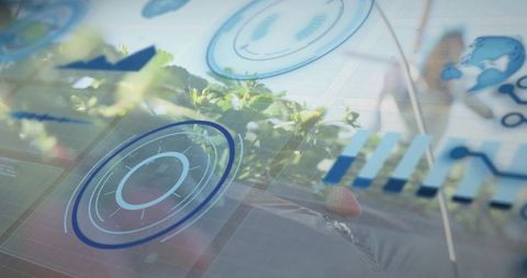 Monitoring greenhouse strawberry crop with HUD sensor data and precision agriculture analytics