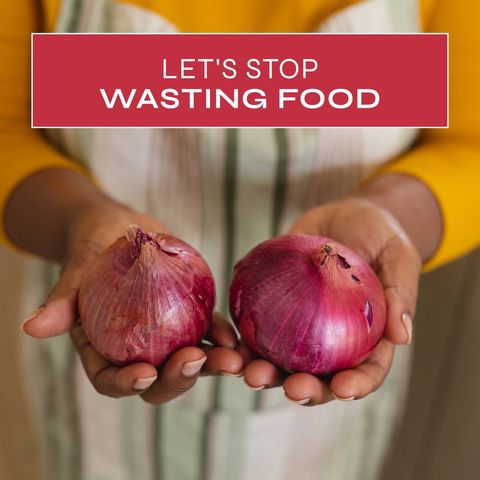say no to food waste: hands holding onions in awareness campaign - Download Free Stock Templates Pikwizard.com