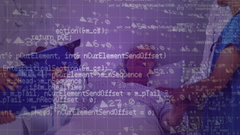 Healthcare Technology Interface Overlay with Medical Team