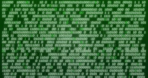 Seamless Binary Code Pattern on Green Background - Download Free Stock Images Pikwizard.com