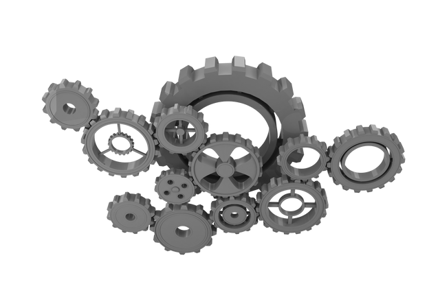 Transparent Digital Grey Cogs for Engineering Design - Download Free Stock Videos Pikwizard.com