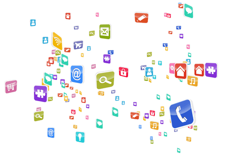 Colorful Digital Icons on Transparent Background Illustration - Download Free Stock Videos Pikwizard.com