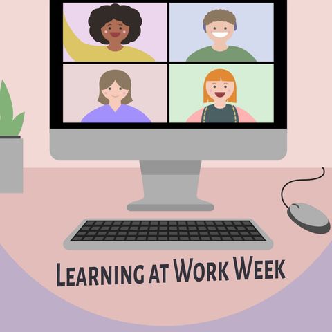 virtual team learning highlight for remote work initiatives - Download Free Stock Templates Pikwizard.com