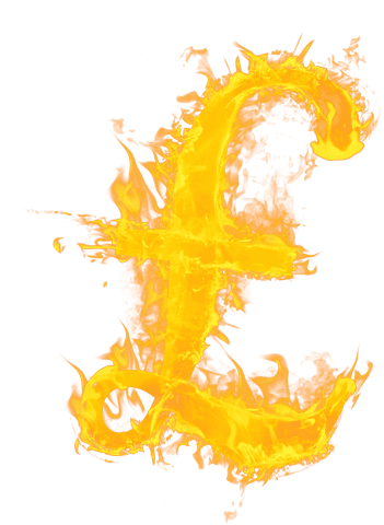 fiery euro symbol on transparent background - Download Free Stock Videos Pikwizard.com