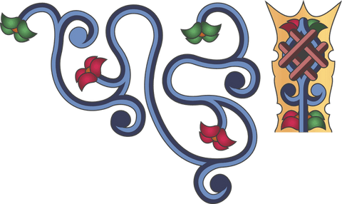 Elegant Art Nouveau Design with Intricate Floral Motifs - Download Free Stock Videos Pikwizard.com