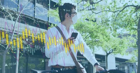 Business Growth Through Mobile Technology and Urban Transportation - Download Free Stock Images Pikwizard.com