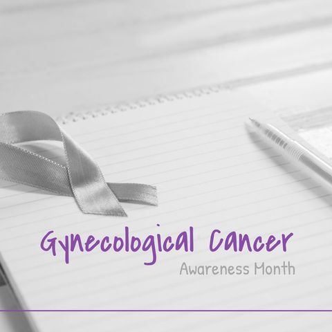 gynecological cancer awareness ribbon on notepad - Download Free Stock Templates Pikwizard.com