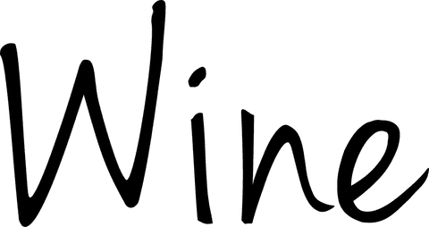 Transparent PNG Wine Text Illustration on Clear Background - Download Free Stock Videos Pikwizard.com