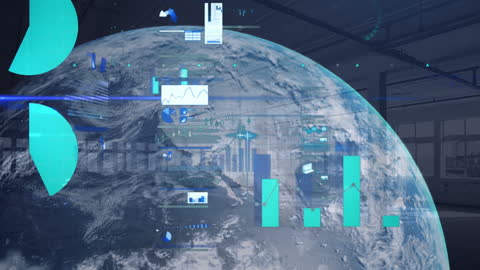 Global Finance and Data Analytics Interface in Tech Environment
