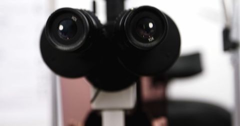 Close-Up of Clinical Biomicroscope in Medical Environment - Download Free Stock Images Pikwizard.com