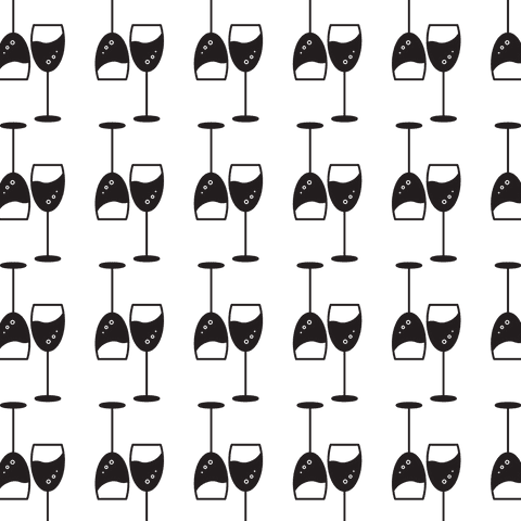 Digital Wine Glass Pattern on Transparent Background - Download Free Stock Videos Pikwizard.com