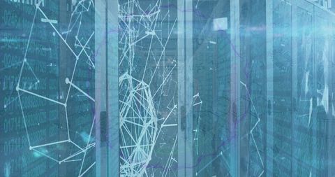 Futuristic Data Network and Technology Concept - Download Free Stock Images Pikwizard.com