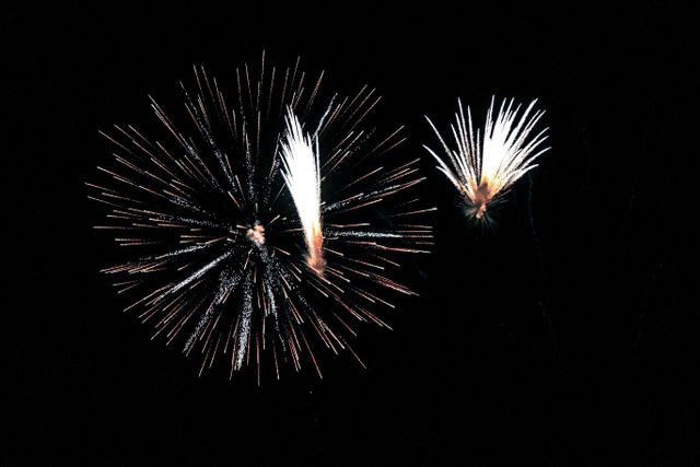 Vibrant Fireworks Lighting Up Night Sky - Download Free Stock Photos Pikwizard.com
