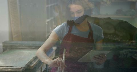 Artisan Crafting with Digital Technology at Creative Studio