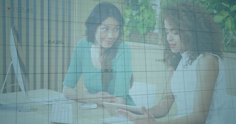 contemporary business strategies with data overlays - Download Free Stock Images Pikwizard.com