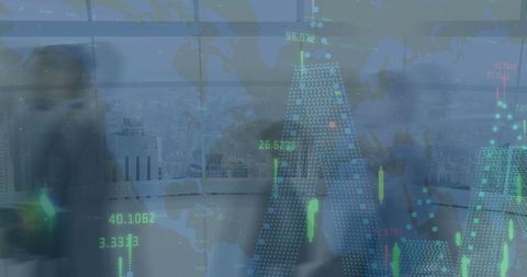 Global Business Statistics and Data Conceptual Background - Download Free Stock Images Pikwizard.com
