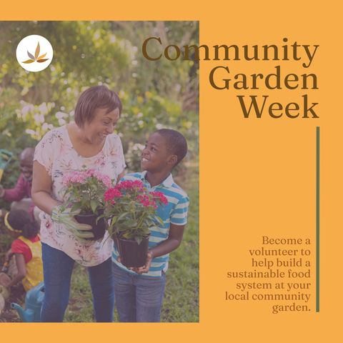 diverse family engaging in community gardening activity - Download Free Stock Templates Pikwizard.com