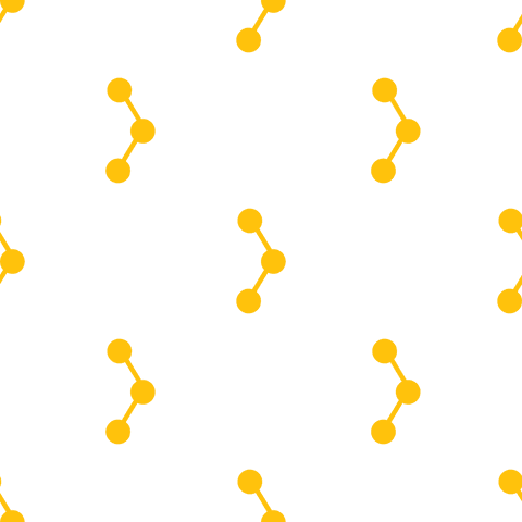 Vibrant Yellow Pattern with Repeated Abstract Shapes on Transparent - Download Free Stock Videos Pikwizard.com