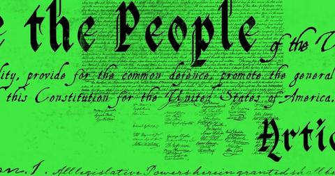 U.S. Constitution Text on Dynamic Green Background - Download Free Stock Images Pikwizard.com