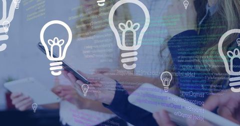 Collaborative innovation with digital interface coding overlay