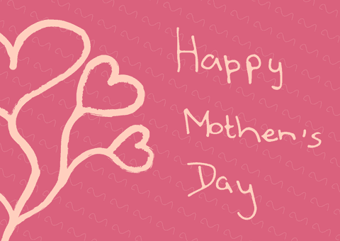 Transparent Mother's Day Hearts with Message - Download Free Stock Videos Pikwizard.com