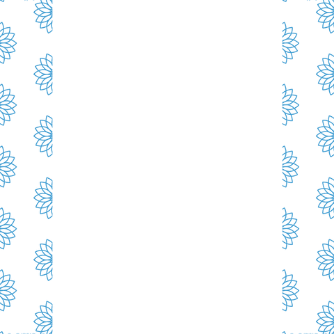 Elegant Blue Floral Frame with Transparent Background - Download Free Stock Videos Pikwizard.com