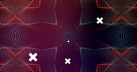 Abstract Geometric Pattern with Digital Interface Design - Download Free Stock Images Pikwizard.com