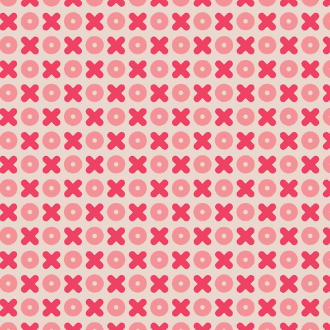 seamless pink o and x pattern on transparent background - Download Free Stock Videos Pikwizard.com