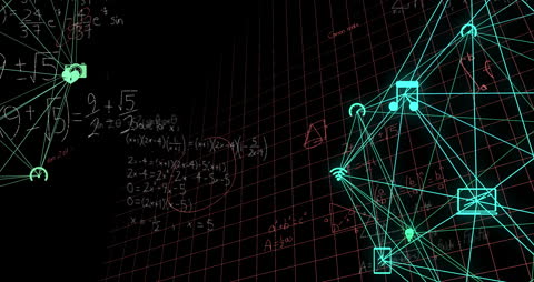 Mathematical Formulas and Digital Media Interface Animation