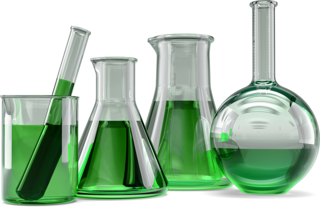 Transparent Chemical Solution in Various Glass Laboratory Containers - Download Free Stock Videos Pikwizard.com