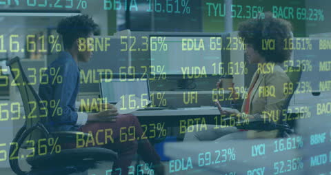 Office Discussion on Stock Market Dynamics