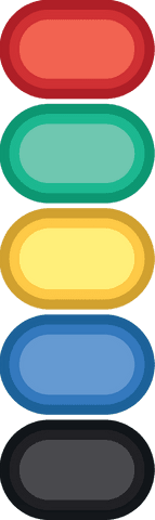 colorful oval shapes with copy space on transparent background - Download Free Stock Videos Pikwizard.com