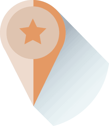 transparent star map marker with gradient design - Download Free Stock Videos Pikwizard.com