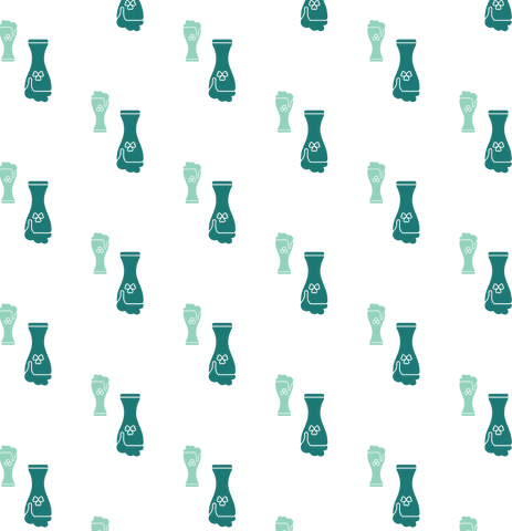 Seamless Green Beer Glasses Pattern on Transparent - Download Free Stock Videos Pikwizard.com