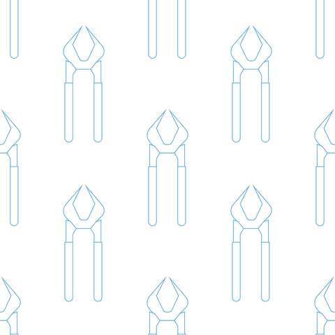 Seamless Blue Plier Pattern on Transparent Background - Download Free Stock Videos Pikwizard.com