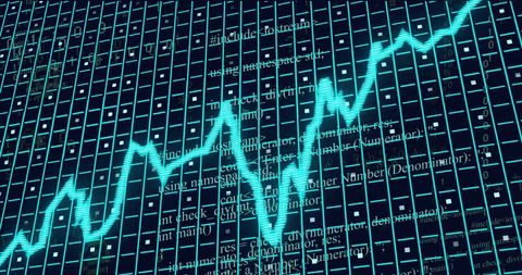 Slumpflation Concept with Data and Graph Interface - Download Free Stock Images Pikwizard.com